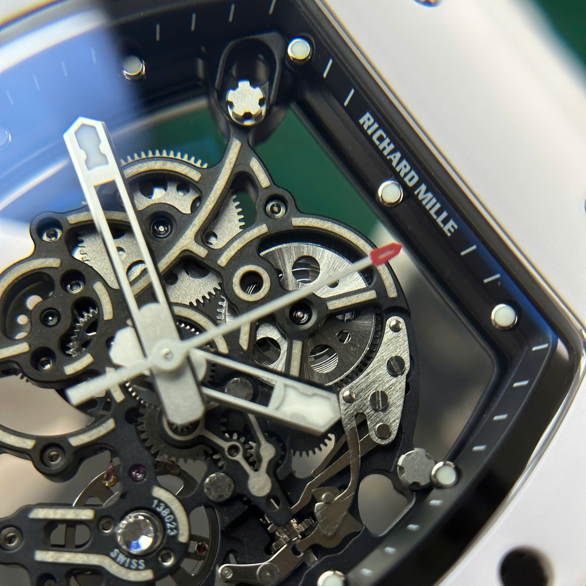 Richard Mille RM055 Bubba Watson Best Super Clone Watch White Ceramic BBR Factory 42,7×49,7 - Image 7