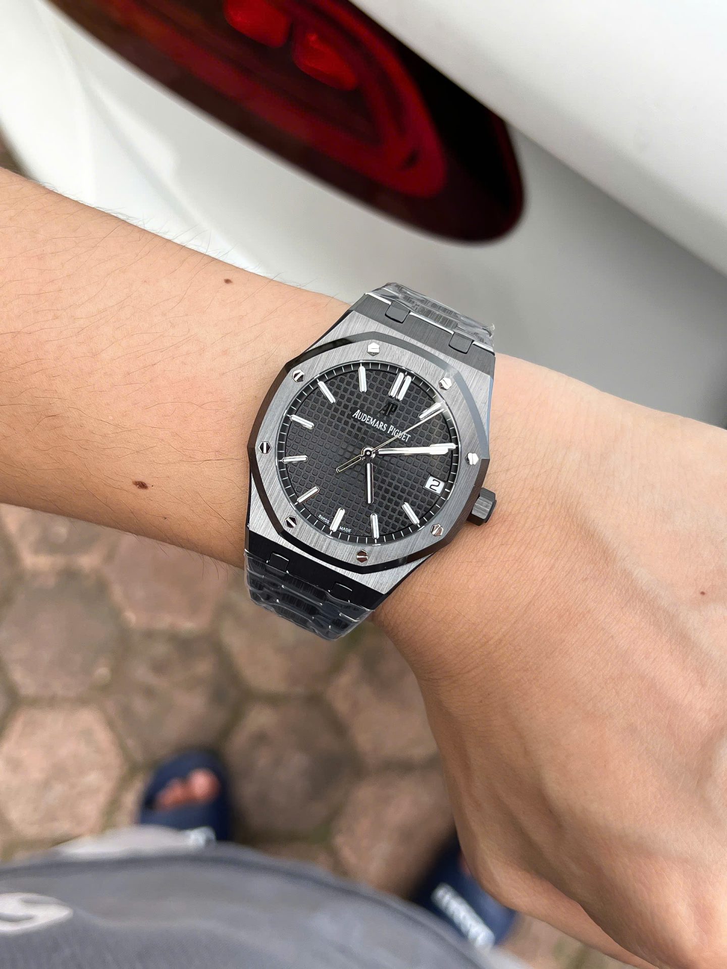 Audemars Piguet Royal Oak 15500 Replica Watch Black Ceramic APS Factory 41mm - Image 5