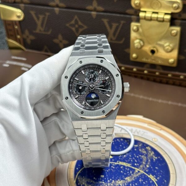 Dong Ho Audemars Piguet Replica 11 Royal Oak Perpetual Calendar 26574ST Mat Xam 41mm 1 768x768 1