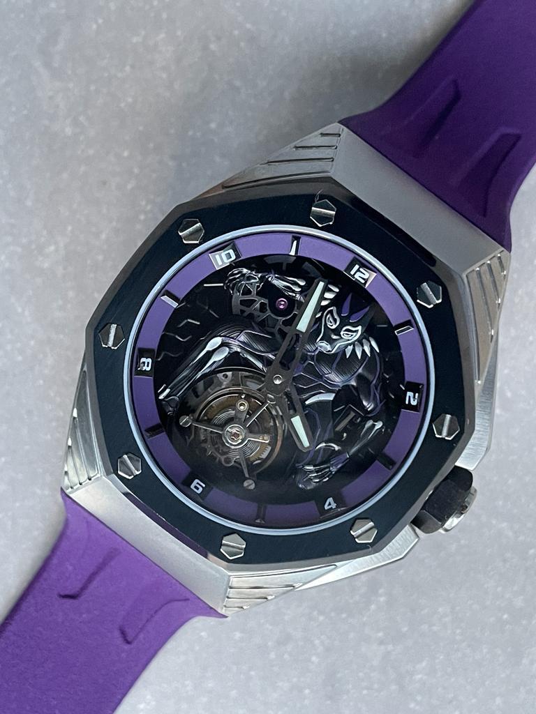 Royal Oak Concept Black Panther Flying Tourbillon Watch - Image 3