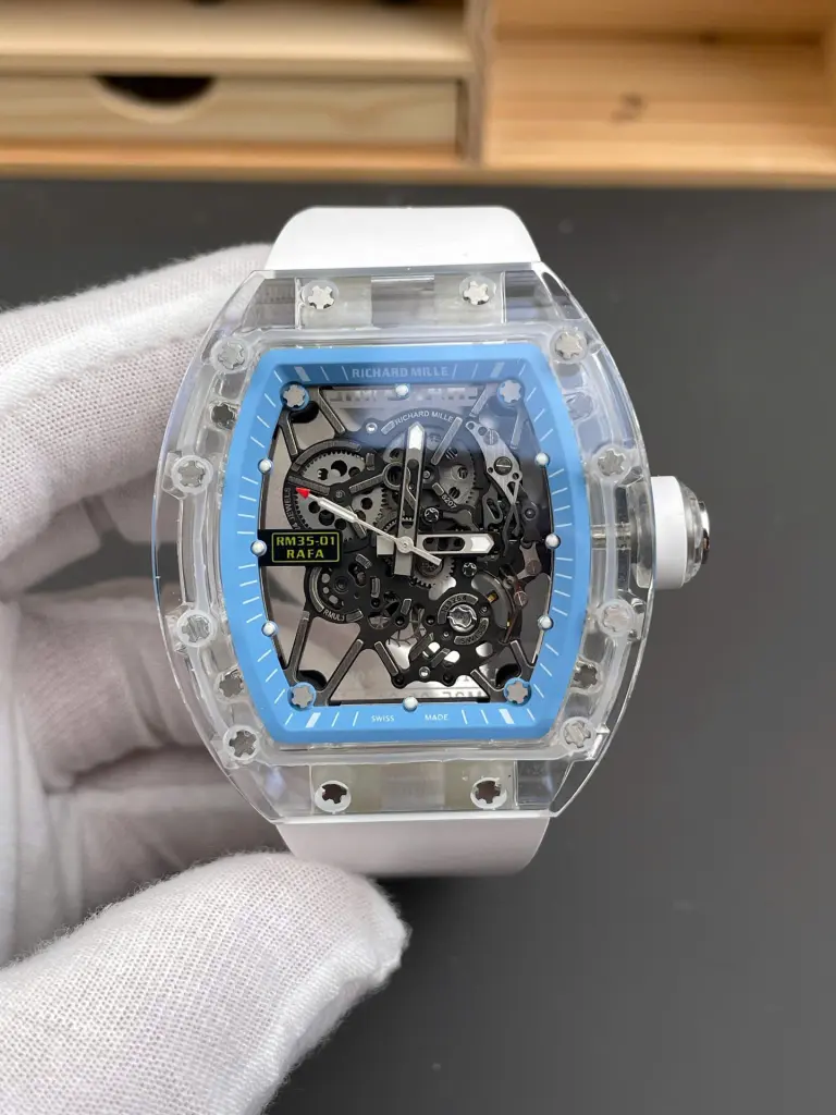 Richard Mille RM35-01 Case Sapphire Manual Winding 45mm Super Clone