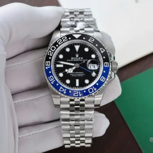 Dong Ho Rolex Replica 11 GMT Master II 126710BLNR Batgirl Bo May Calibre 3285 Xuong VS 40mm 1 768x768.jpg