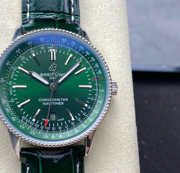 Dong Ho Breitling Navitimer A17326361L1P1 Mau Xanh La Xuong BLS 41mm 6 768x576 1