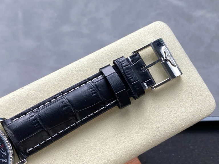 Breitling Navitimer Automatic A17326241B1P1 Black Leather Strap 41mm Super Clone - Image 7