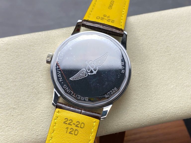 Breitling Navitimer Super Clone Brown Leather Strap BLS Factory 41mm - Image 7