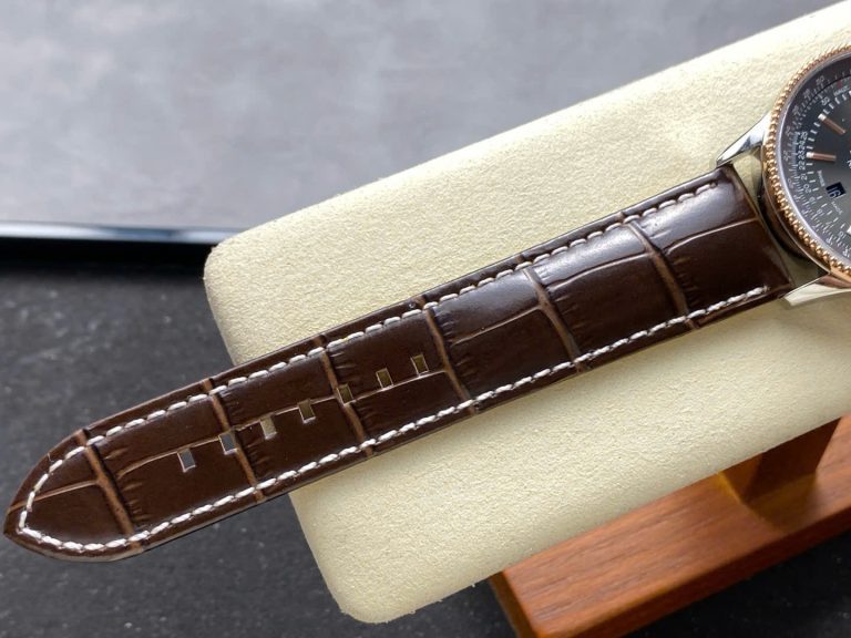Breitling Navitimer Gray Dial & Leather Strap BLS Factory 41mm Super Clone - Image 8