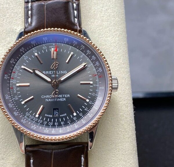 Dong Ho Breitling Navitimer Replica 11 Mat So Xam Xuong BLS 41mm 8 768x576 1