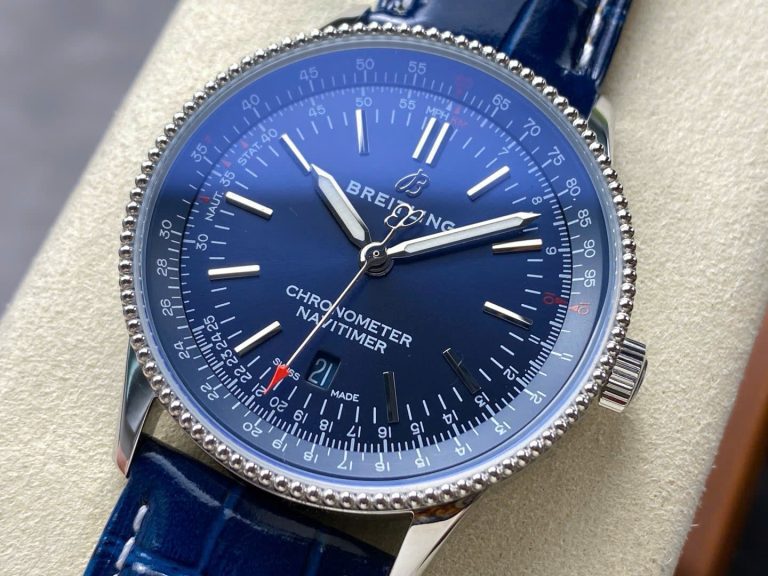 Breitling Navitimer Blue Dial BLS Factory Men’s 41mm Super Clone - Image 5
