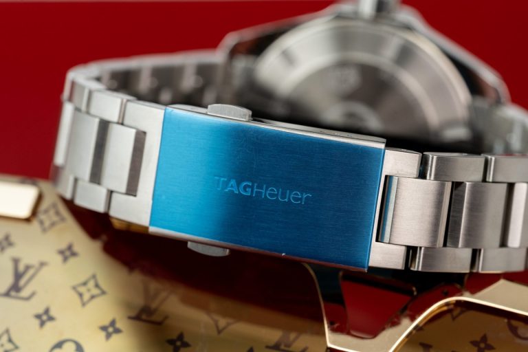 Tag Heuer Super Clone Aquaracer Black Dial Metal Wire 43mm - Image 5