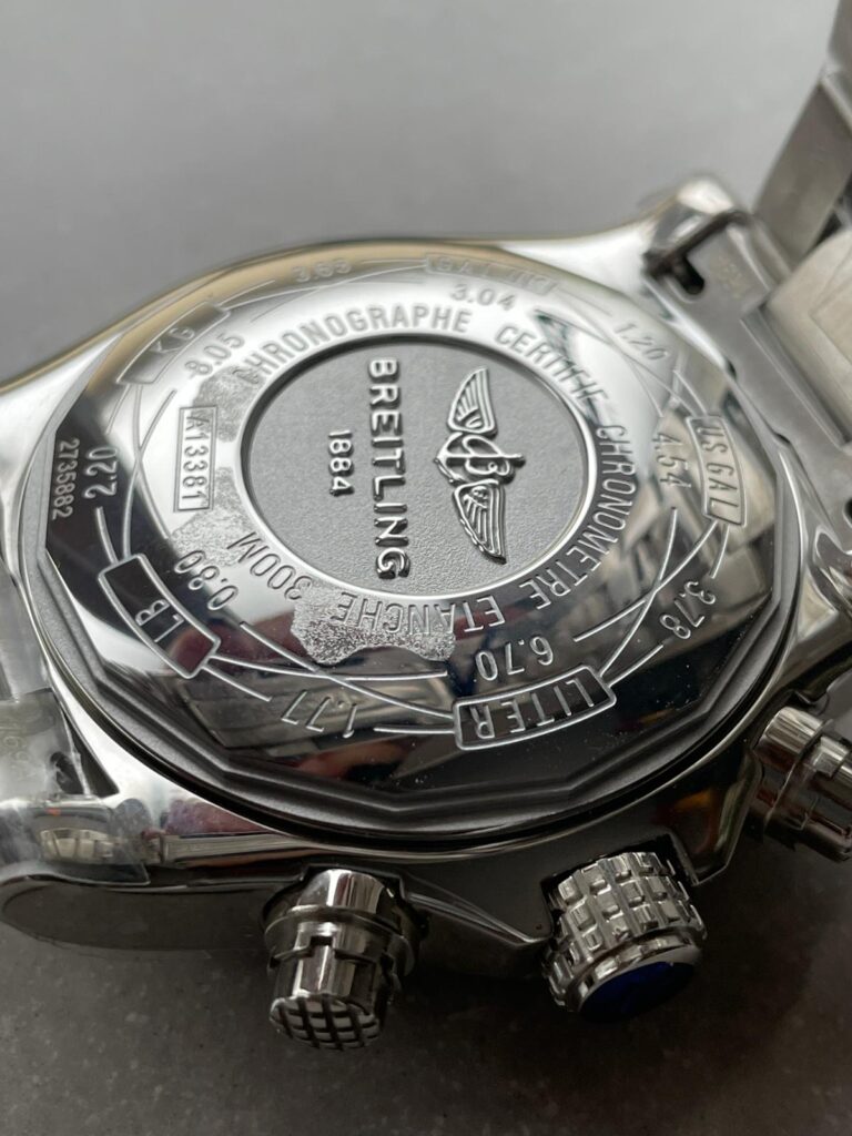 Breitling Avenger II Chronograph 43mm SS GF 1:1 Best Edition Gray/White Dial on SS Bracelet A7750 - Image 4