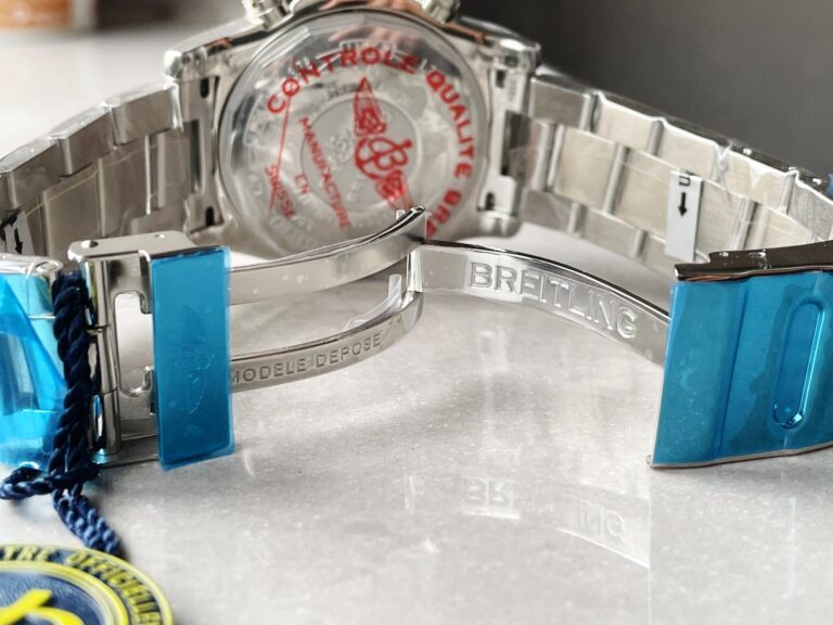 Breitling Avenger II Chronograph 43mm SS GF 1:1 Best Edition Gray/White Dial on SS Bracelet A7750 - Image 5