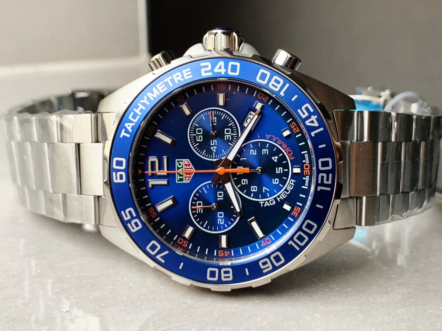 TAG HEUER FORMULA 1 SERIES BLUE DIAL SUPER CLONE