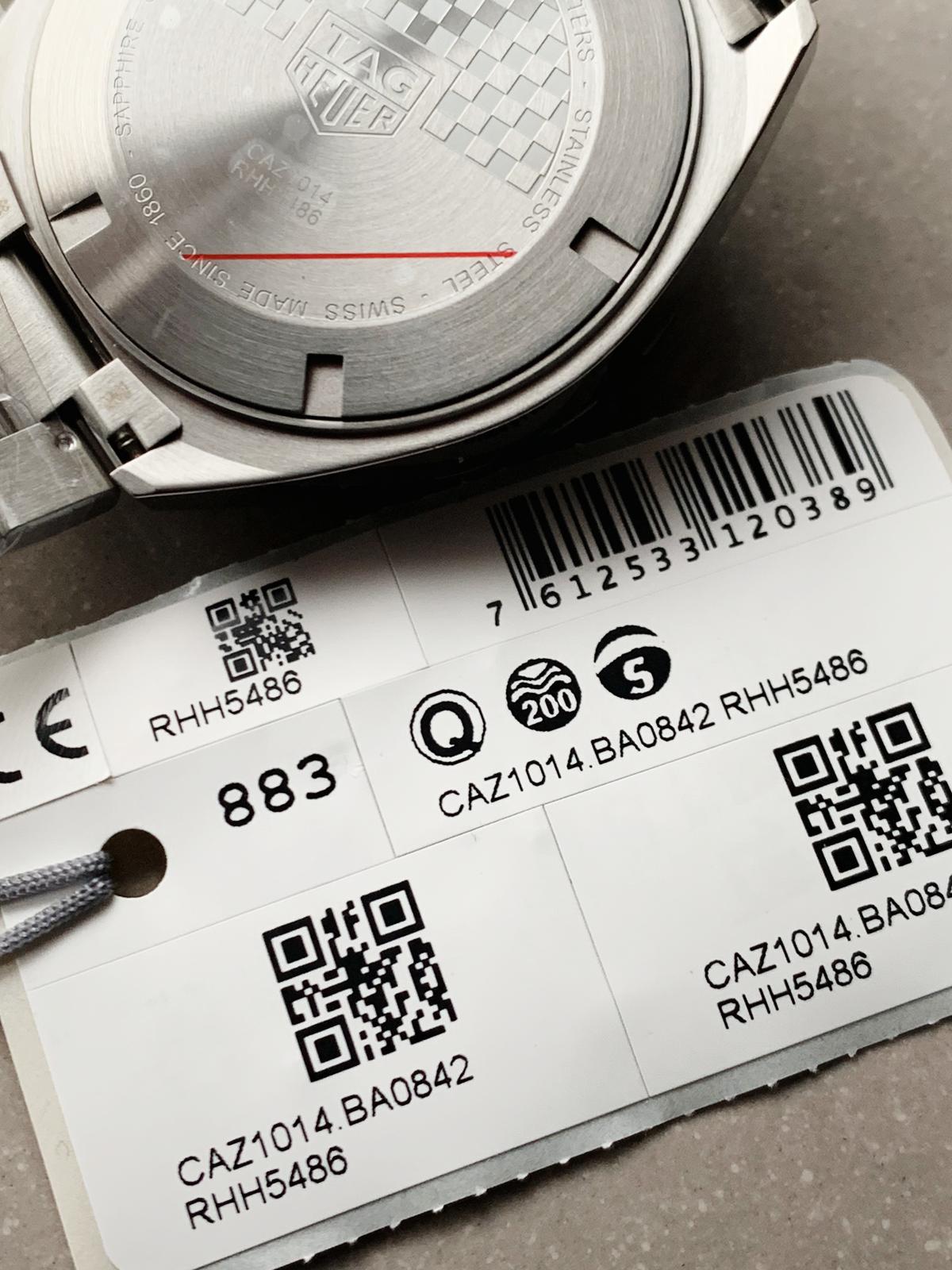 TAG HEUER FORMULA 1 SERIES BLUE DIAL SUPER CLONE - Image 4