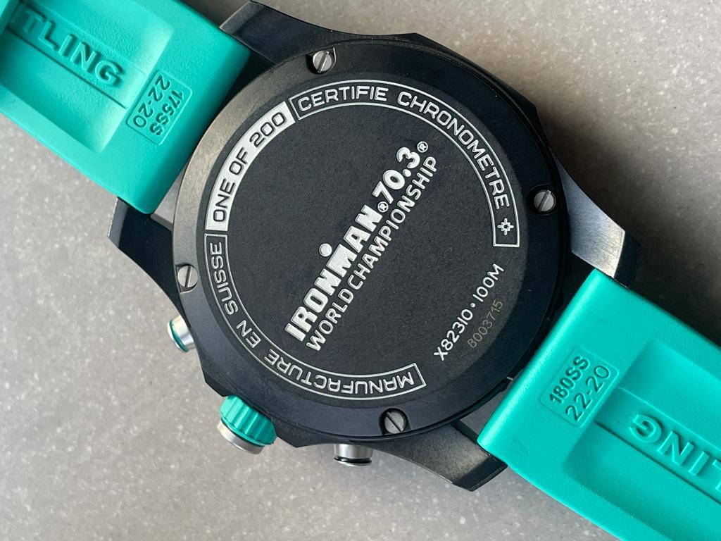 Breitling Endurance pro OGF 44mm Army gray dial tiffany Rubber Strap quartz movement - Image 7
