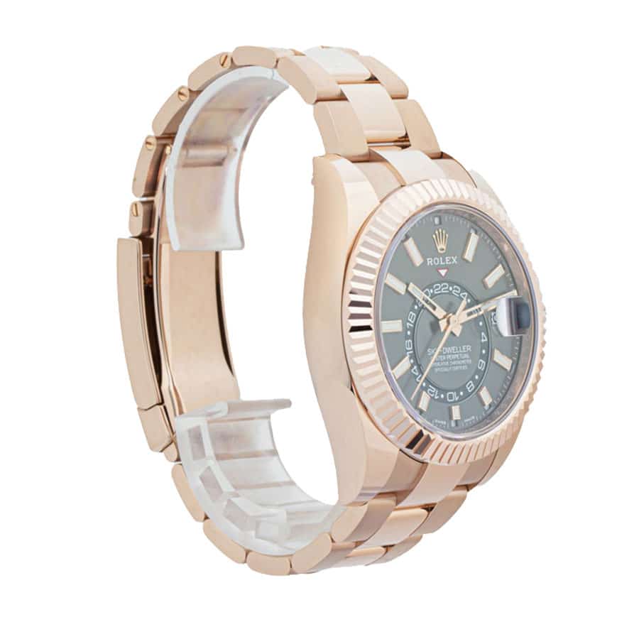 Rolex Sky-Dweller 326935-0007 “Everose Rhodium Dial” Super Clone - Image 3