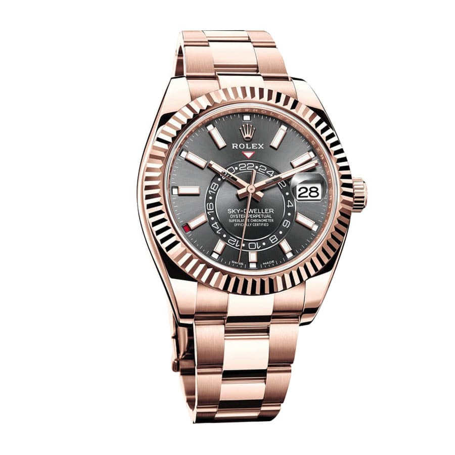 Rolex Sky-Dweller 326935-0007 “Everose Rhodium Dial” Super Clone - Image 2