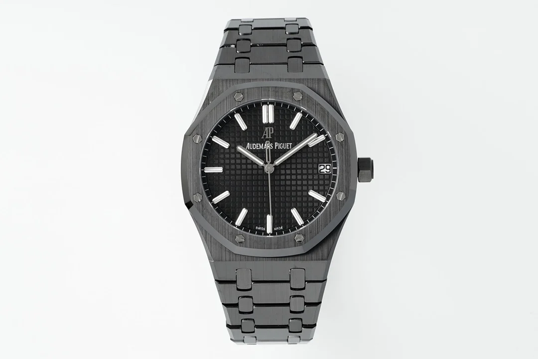 Royal Oak 41mm 15500 Black Ceramic/Cer Black Dial