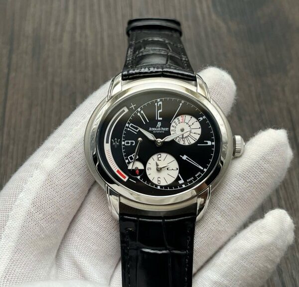 Dong Ho Audemars Piguet Millenary 26150OR Replica Cao Cap Mat Den JFS Factory 47mm 3 768x576 1