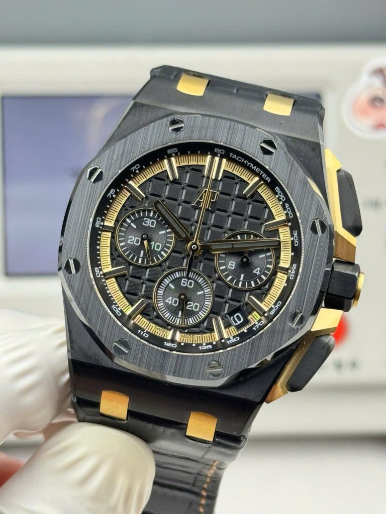 Audemars Piguet Royal Oak Offshore Chronograph 26420CE Black Ceramic Automatic Movement 43mm - Image 3