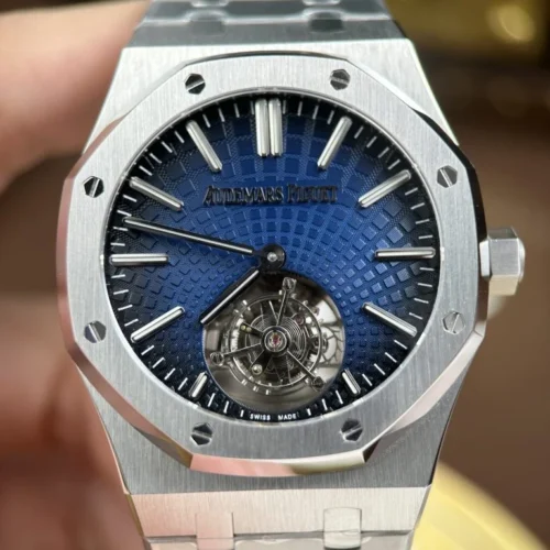 Audemars Piguet Royal Oak Selfwinding Flying Tourbillon 26530ST Smoke Blue Dial 41mm - Image 4
