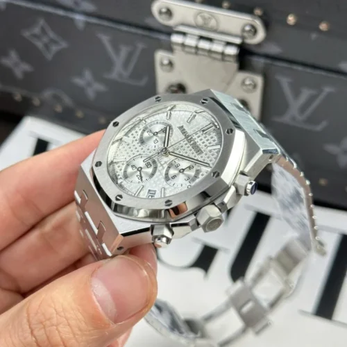 Royal Oak Chrono 26240ST 41mm SS/SS Silver Dial - Image 2