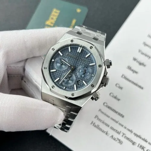 Audemars Piguet Royal Oak 26715ST 38mm with Blue Dial by ZF Factory - Image 2