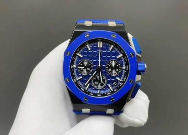 Dong Ho Audemars Piguet Royal Oak Offshore 26420CE Replica 11 Vo Gom May Co Thuy Sy 43mm 1 768x432 1