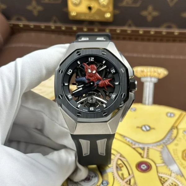 Dong Ho Audemars Piguet Royal Oak Titanium 26631IO Spider Man Che Tac Cao Cap 42mm 14 768x768 1