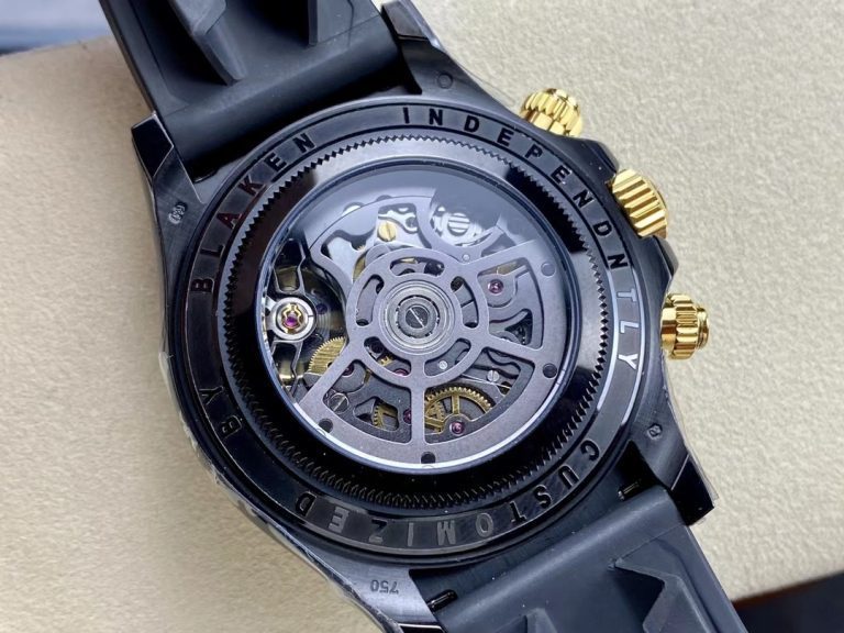 Rolex Daytona By Blaken Skeleton Dial Rubber Strap 40mm - Image 7
