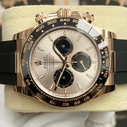 Daytona 126515 40mm Rose Gold/Rubber with Rose Gold Dial - Image 3