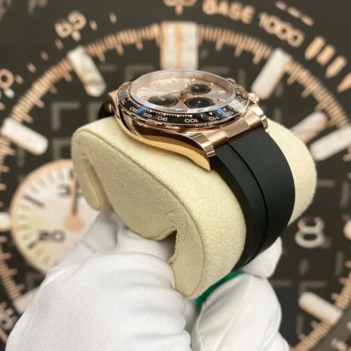 Daytona 126515 40mm Rose Gold/Rubber with Rose Gold Dial - Image 2