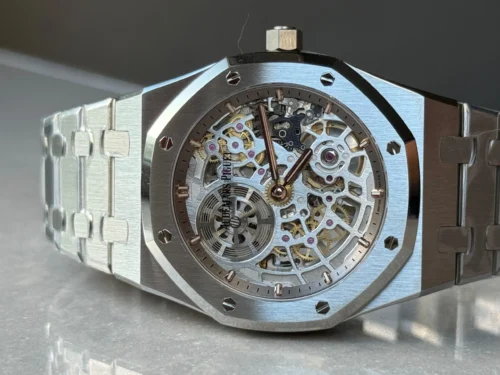 Royal Oak Openworked 16204 SS ZF 1:1 Best Edition Skeleton Dial on SS Bracelet A7124 Super Clone - Image 8