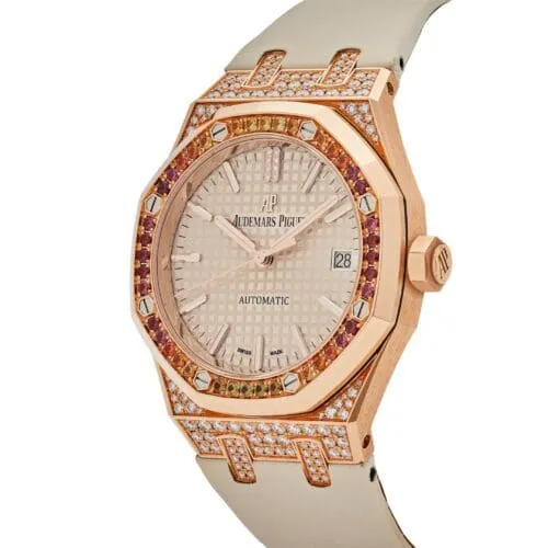 Audemars Piguet Royal Oak Rose Gold and Diamonds - Image 2