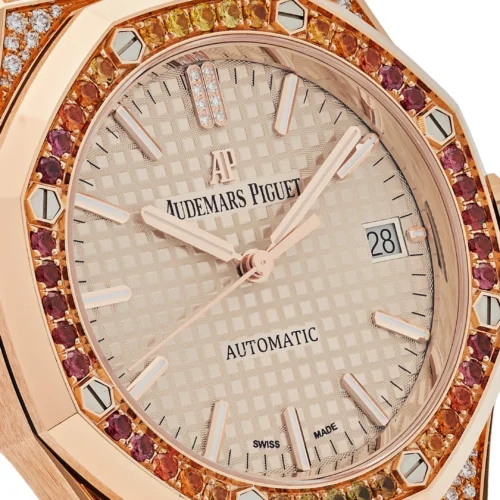 Audemars Piguet Royal Oak Rose Gold and Diamonds - Image 3
