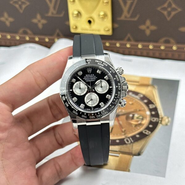 Dong Ho Rolex Cosmograph Daytona 126519LN Replica 11 Mat Den Coc So Dinh Da Xuong Clean 40mm 1 1536x1536 1