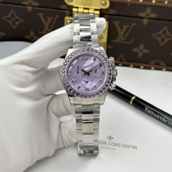 Dong Ho Rolex Daytona Che Tac Mat Kham Xa Cu Tim Vien Dinh Da 40mm 1 1536x1536 1